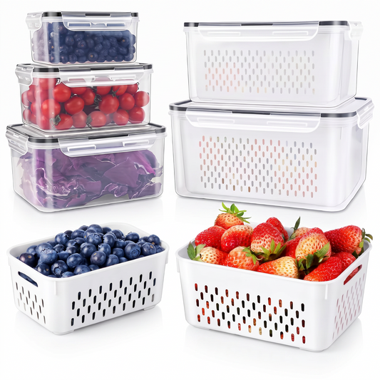 4-Piece FreshPrep Container Set